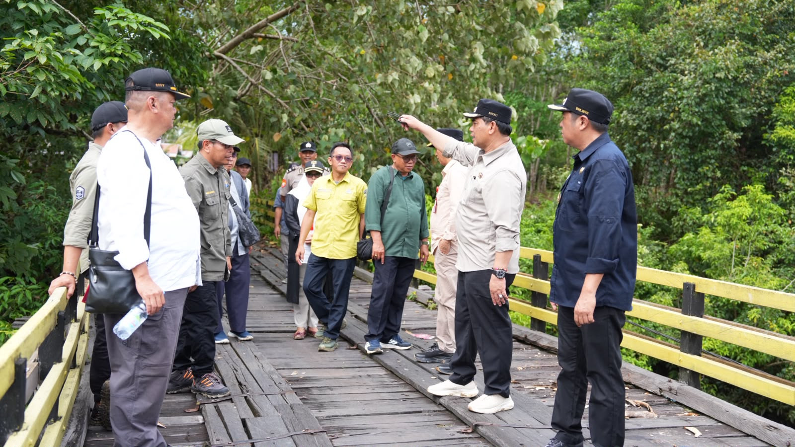 Bupati Instruksikan Perbaikan Cepat Jembatan Petake Tumpung Laung